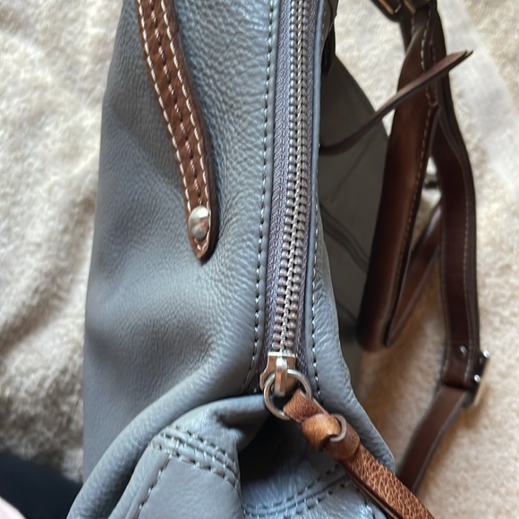 Nino Bossi Gray leather purse - Picture 8 of 9